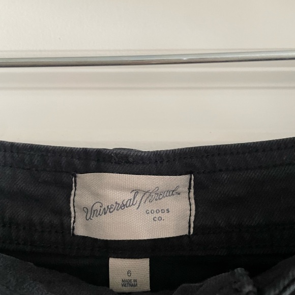 Univeral Thread High Rise Sailor Wide Leg  Ankle Jeans - Picture 4 of 4